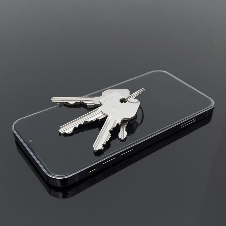 Privatumo stiklas su iPhone 15 Plus šnipinėjimo filtru privatumo stiklas - juodas