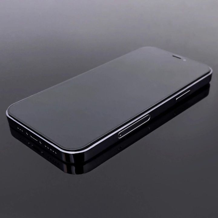 Viso ekrano grūdintas stiklas 2 vnt. Full Glue su rėmeliu, skirtas iPhone 15 - juodas
