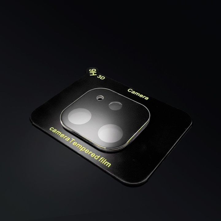 9H grūdintas stiklas iPhone 15 Plus kamerai Full Camera Glass - juodas