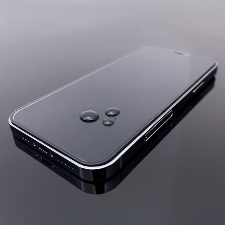 Case Friendly Full Glue iPhone 15 Plus viso ekrano grūdintas stiklas su rėmeliu - juodas