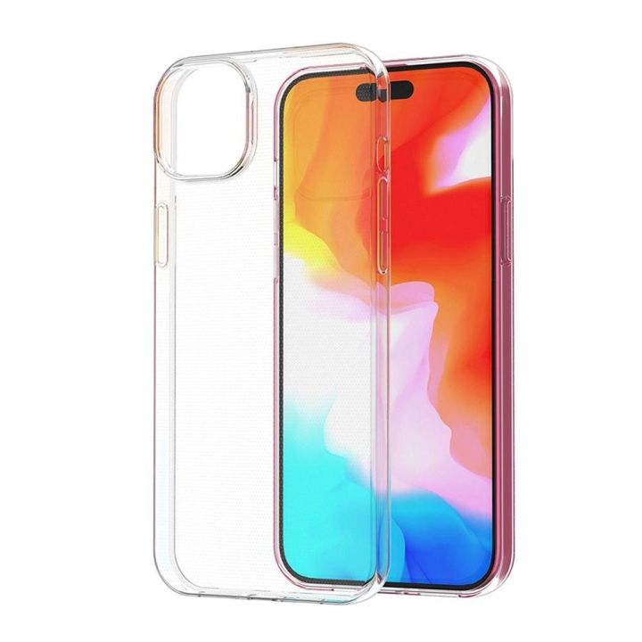 Skaidrus Ultra Clear iPhone 15 Plus dėklas