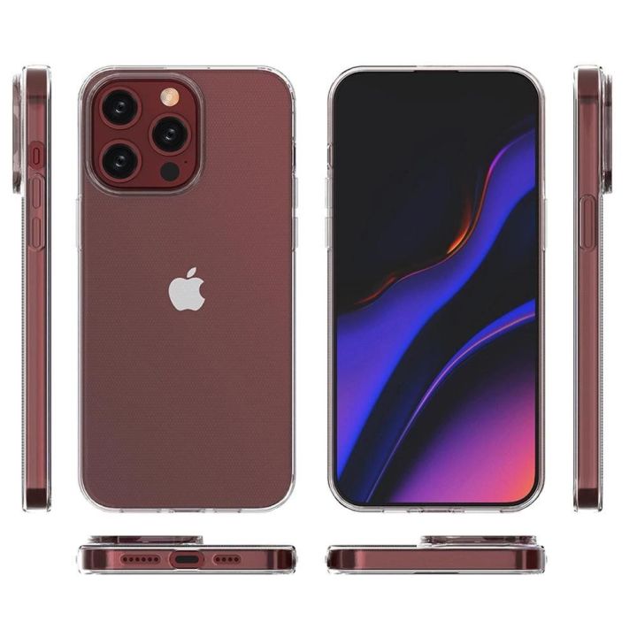 Skaidrus Ultra Clear iPhone 15 Pro Max dėklas