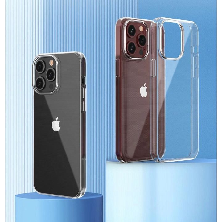 Skaidrus Ultra Clear iPhone 15 Pro Max dėklas