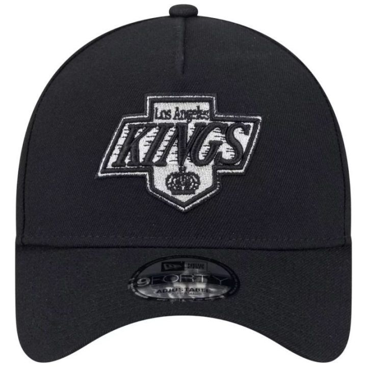 Kepurė su snapeliu New Era 9FORTY Los Angeles Kings, juoda