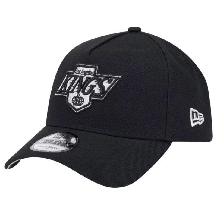 Kepurė su snapeliu New Era 9FORTY Los Angeles Kings, juoda