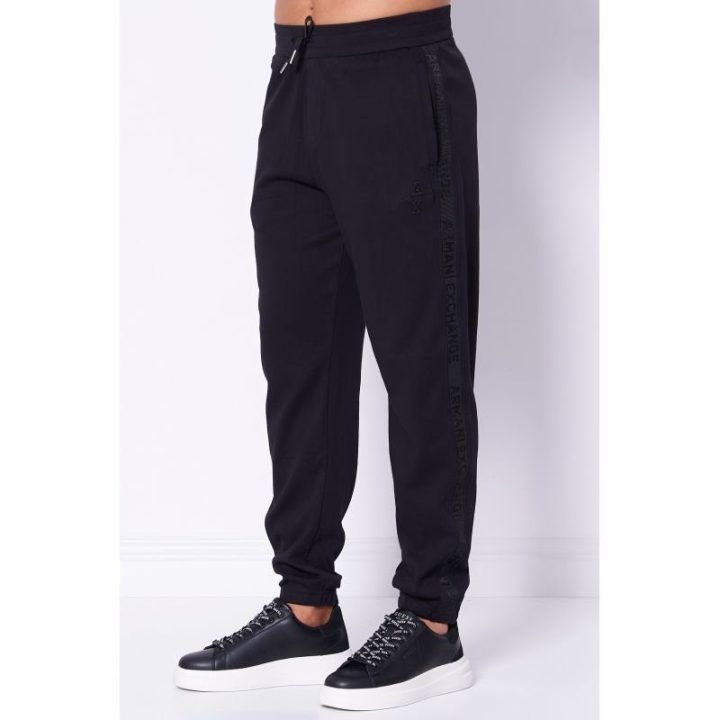 Vyriškos medvilninės sportinės kelnės Armani Exchange