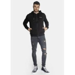 Vyriškas medvilninis džemperis su užtrauktuku Armani Exchange