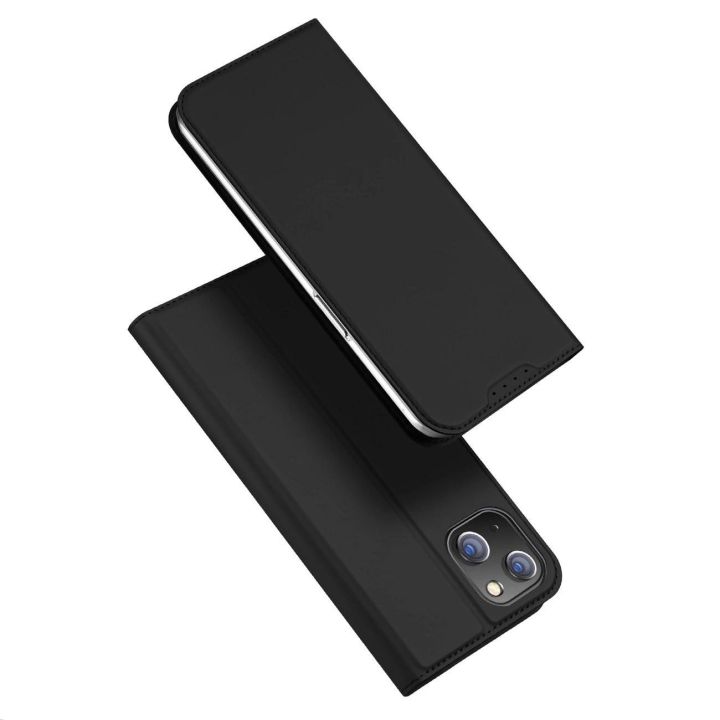 Dėklas iPhone 15 Plus apverčiamam dangteliui ir piniginei Skin Pro - juodas
