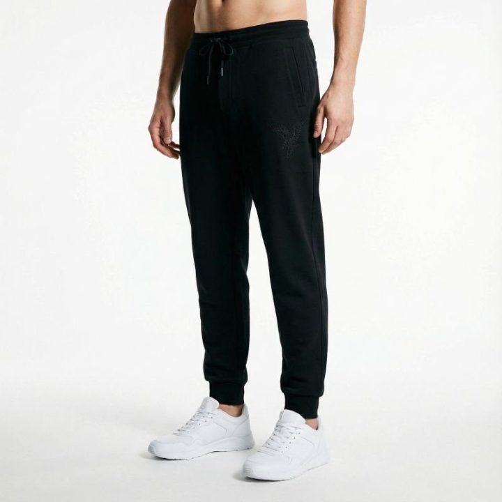 Vyriškos sportinės kelnės Armani Exchange, juodos