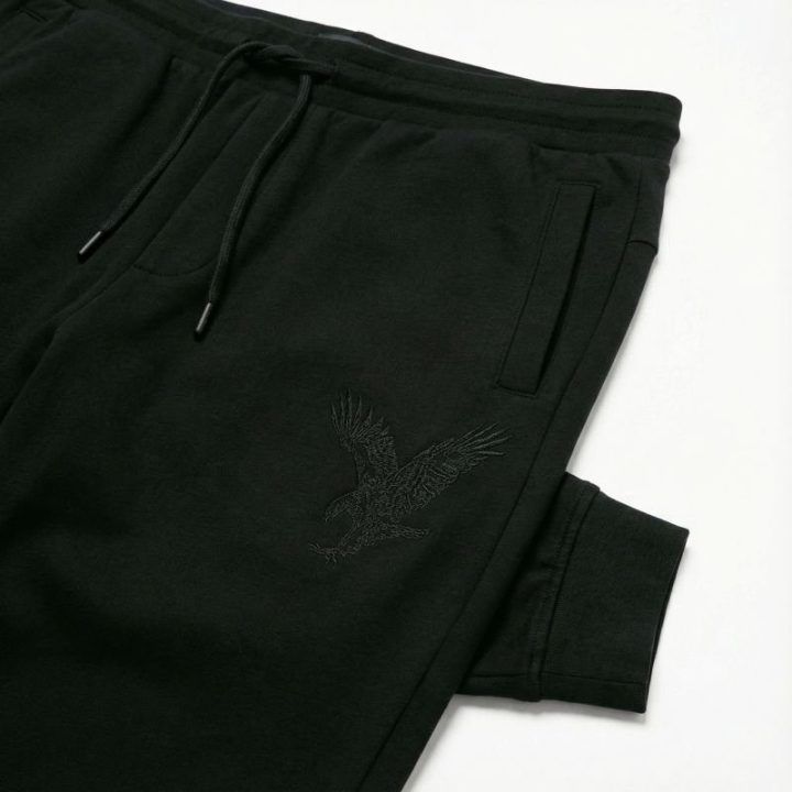 Vyriškos sportinės kelnės Armani Exchange, juodos