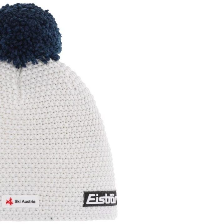 Merino vilnos kepurė su bumbulu Eisbar Jamie Pompon