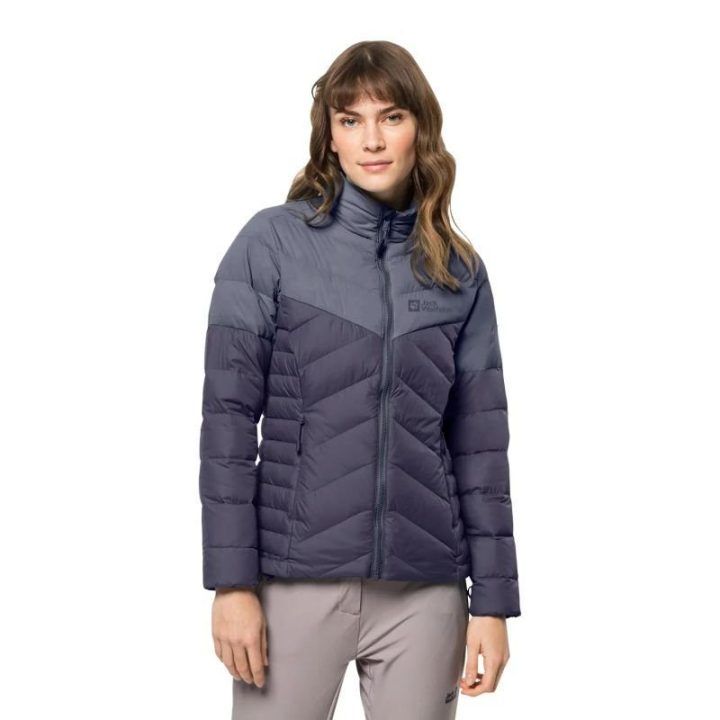 Moteriška striukė Jack Wolfskin Tundra Down, tamsiai mėlyna