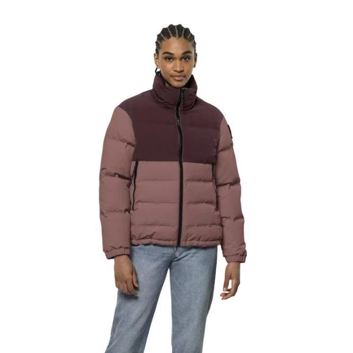 Moteriška striukė Jack Wolfskin Alex Down, ruda