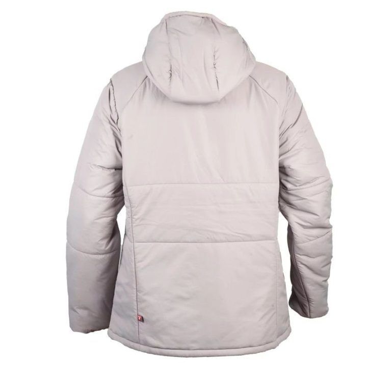 Moteriška žieminė striukė Jack Wolfskin Bergland INS Hoody, pilka