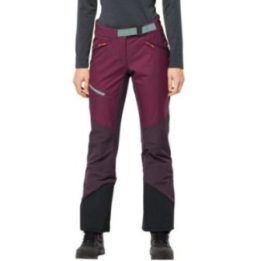 Moteriškos slidinėjimo kelnės Jack Wolfskin Alpspitze, violetinės