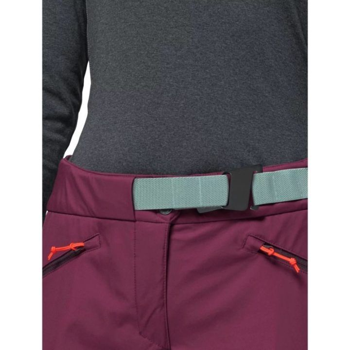Moteriškos slidinėjimo kelnės Jack Wolfskin Alpspitze, violetinės