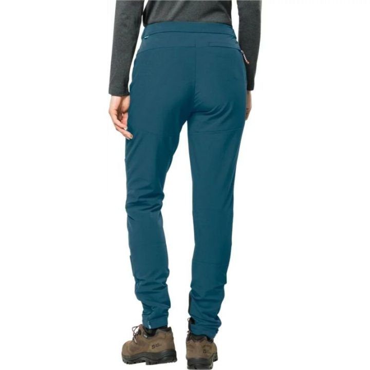 Moteriškos sportinės kelnės Jack Wolfskin Salmaster, mėlynos
