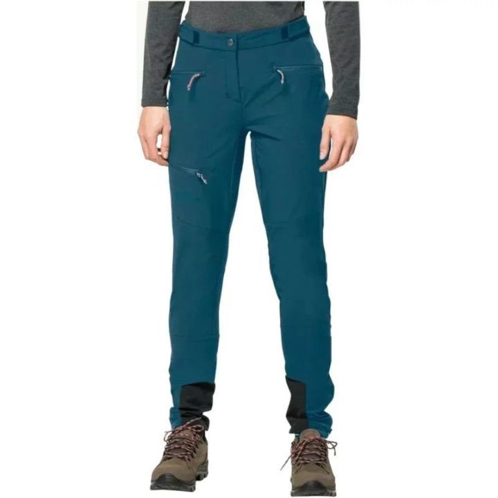Moteriškos sportinės kelnės Jack Wolfskin Salmaster, mėlynos