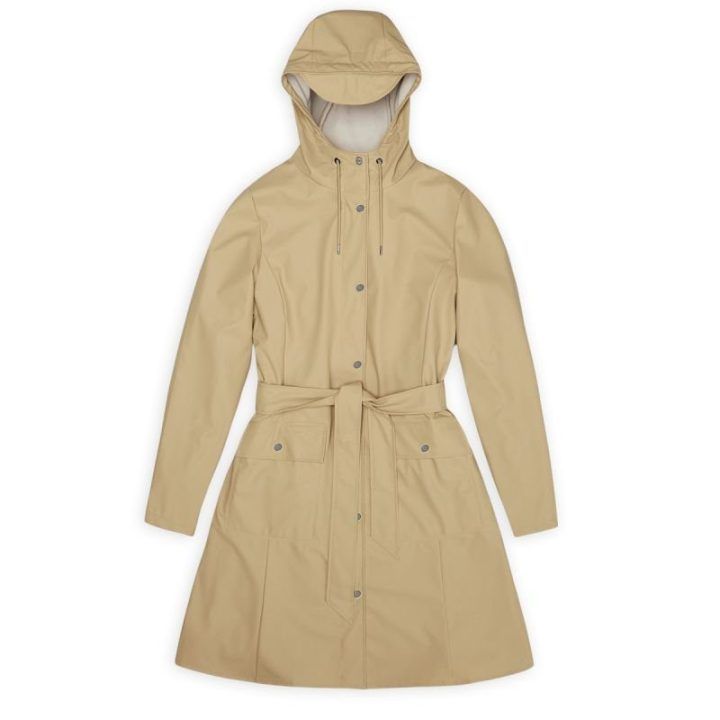 Moteriškas lietpaltis su diržu Rains Curve Jacket