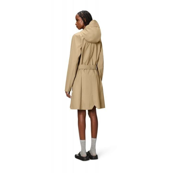 Moteriškas lietpaltis su diržu Rains Curve Jacket