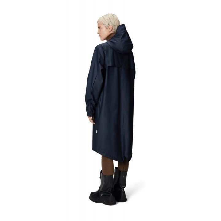 Uniseks lietaus paltas su gobtuvu Rains Fishtail Parka