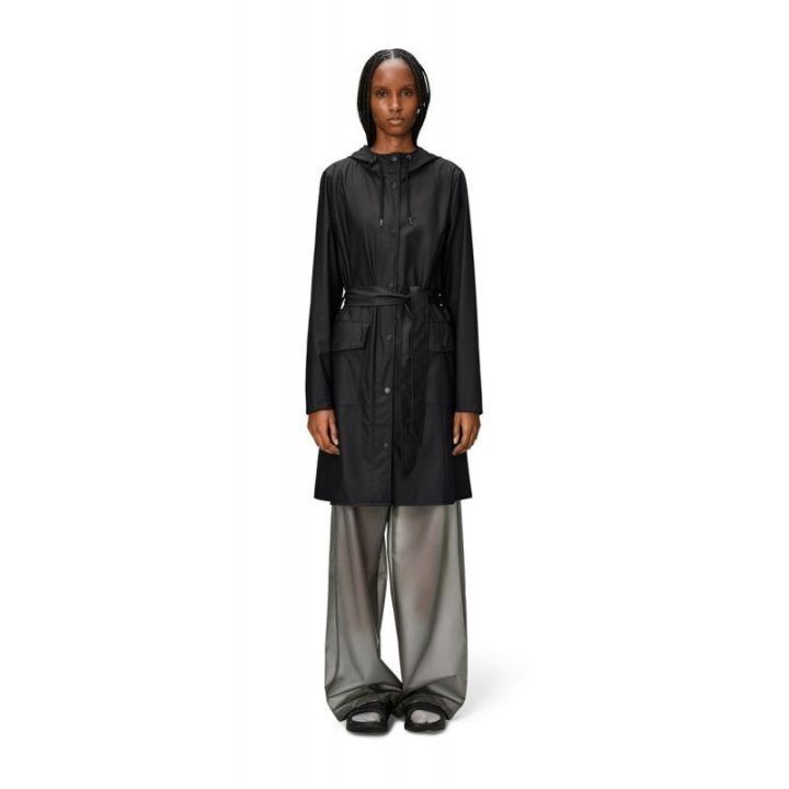 Moteriškas lietpaltis su juosmens diržu Rains Curve Jacket