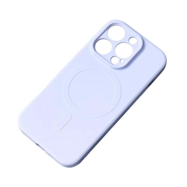 Silikoninis dėklas su MagSafe Silikoninis dėklas iPhone 15 - mėlynas