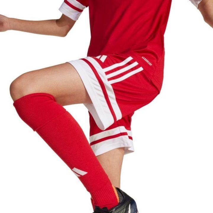 Vaikiški šortai rungtynėms su reguliuojamu juosmeniu adidas Squadra 25