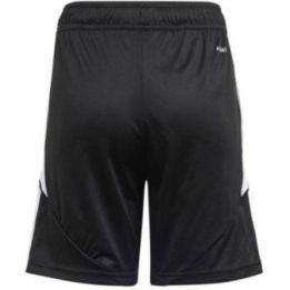 Vaikiški futbolo šortai adidas Tiro 24 Training, juodi ir balti
