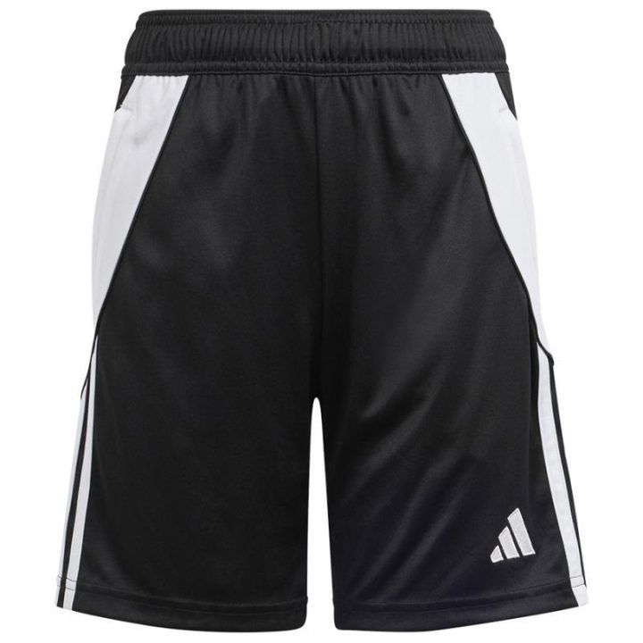 Vaikiški futbolo šortai adidas Tiro 24 Training, juodi ir balti