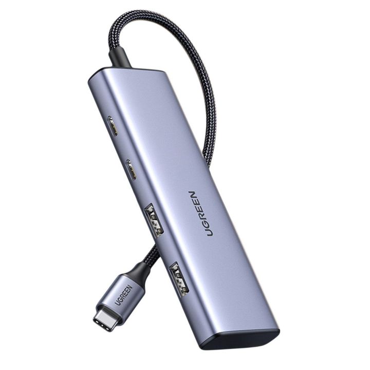 USB C 20 cm CM473 - pilkas