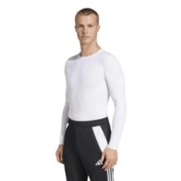 Vyriški termo marškinėliai adidas Techfit, balti