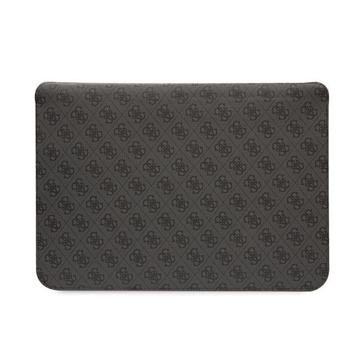 Dėklas Guess 4G Printed Stripes na laptopa 14 - juodos spalvos