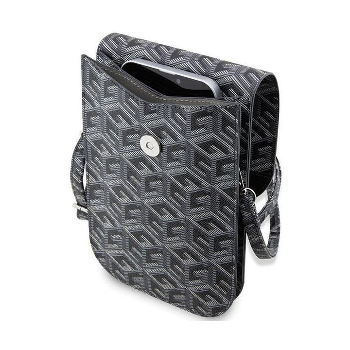Guess GCube Stripes rankinė - juoda