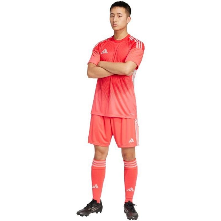 Vyriški vartininko marškinėliai adidas Tiro 25 Competition, raudoni