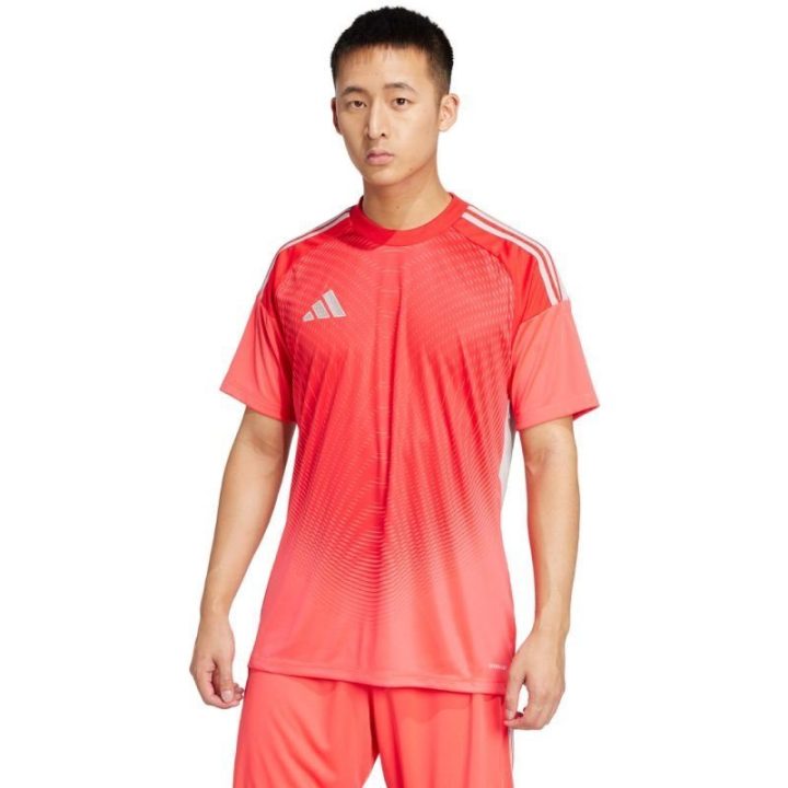 Vyriški vartininko marškinėliai adidas Tiro 25 Competition, raudoni