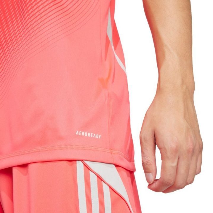 Vyriški vartininko marškinėliai adidas Tiro 25 Competition, raudoni