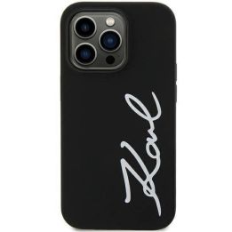 Dėklas Karl Lagerfeld Silicone Signature na iPhone 11 / Xr - nuotraukos