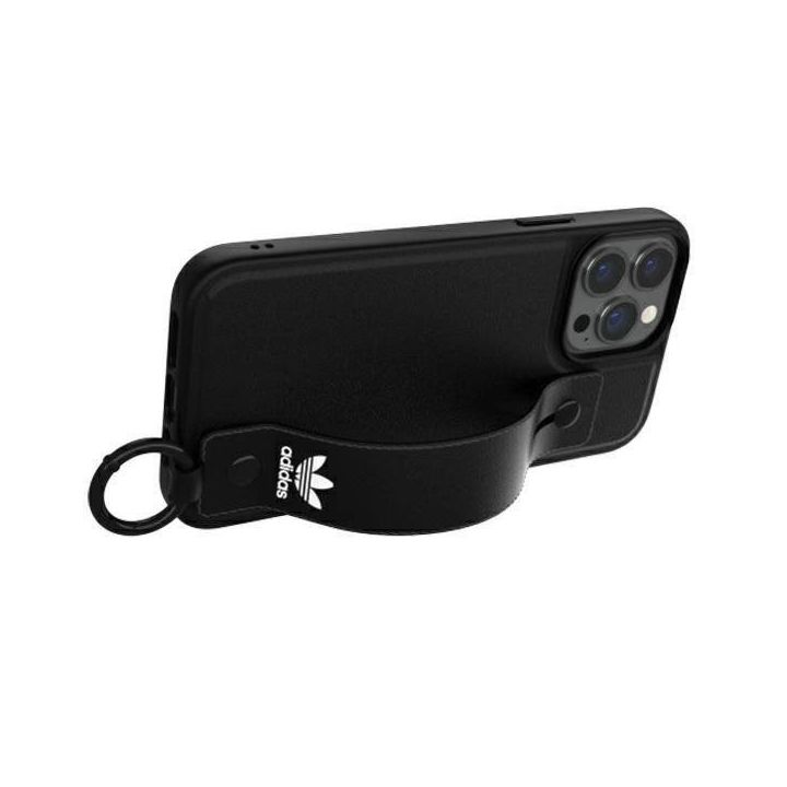 Adidas OR dėklas su rankos dirželiu, skirtas iPhone 13 Pro Max - Juodos spalvos
