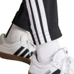 Vyriškos sportinės kelnės adidas Essentials 3-Stripes Woven, juodos