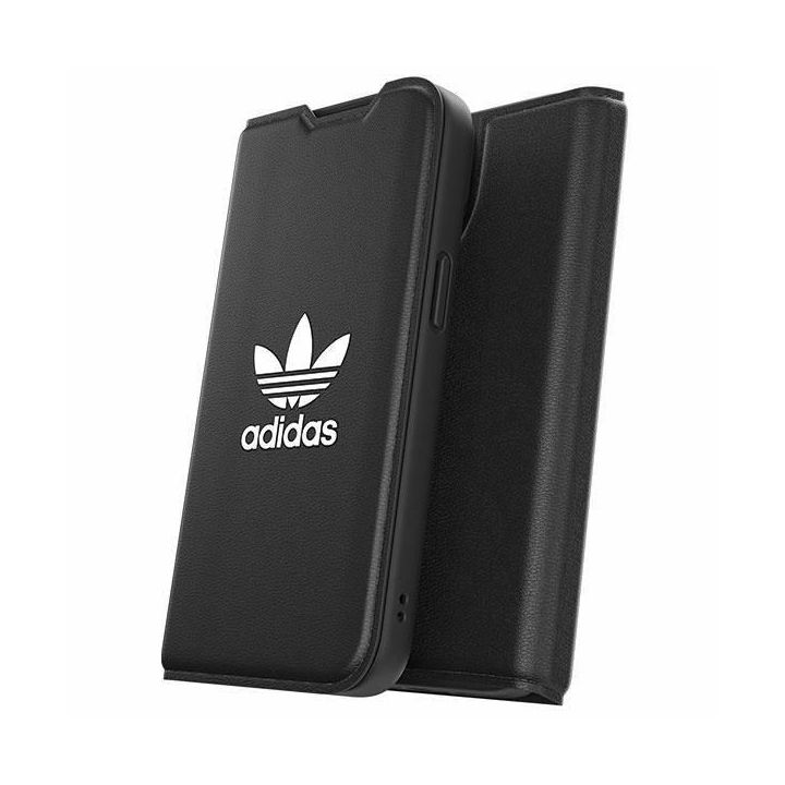 Adidas OR Booklet Case BASIC dėklas iPhone 14 - juodai baltas
