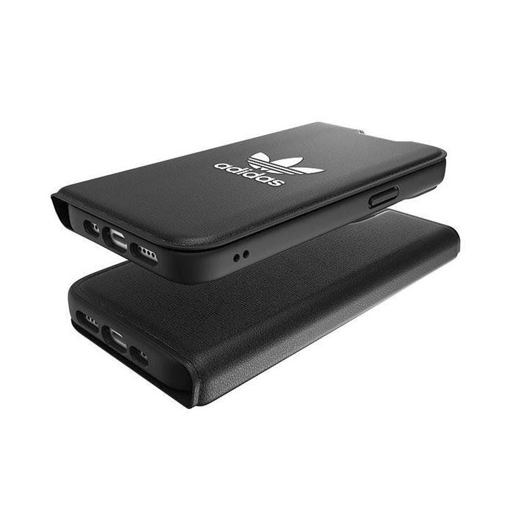 Adidas OR Booklet Case BASIC dėklas iPhone 14 - juodai baltas