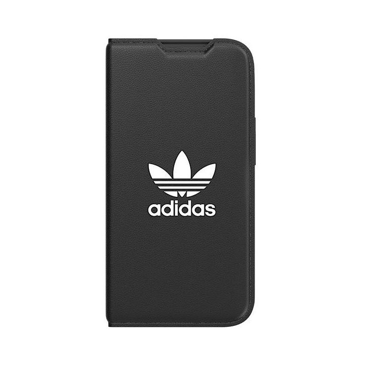 Adidas OR Booklet Case BASIC dėklas iPhone 14 Pro - juodai baltas