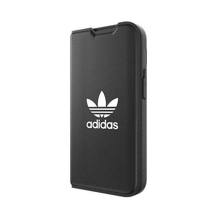 Adidas OR Booklet Case BASIC dėklas iPhone 14 Pro - juodai baltas