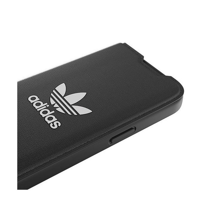 Adidas OR Booklet Case BASIC dėklas iPhone 14 Pro - juodai baltas
