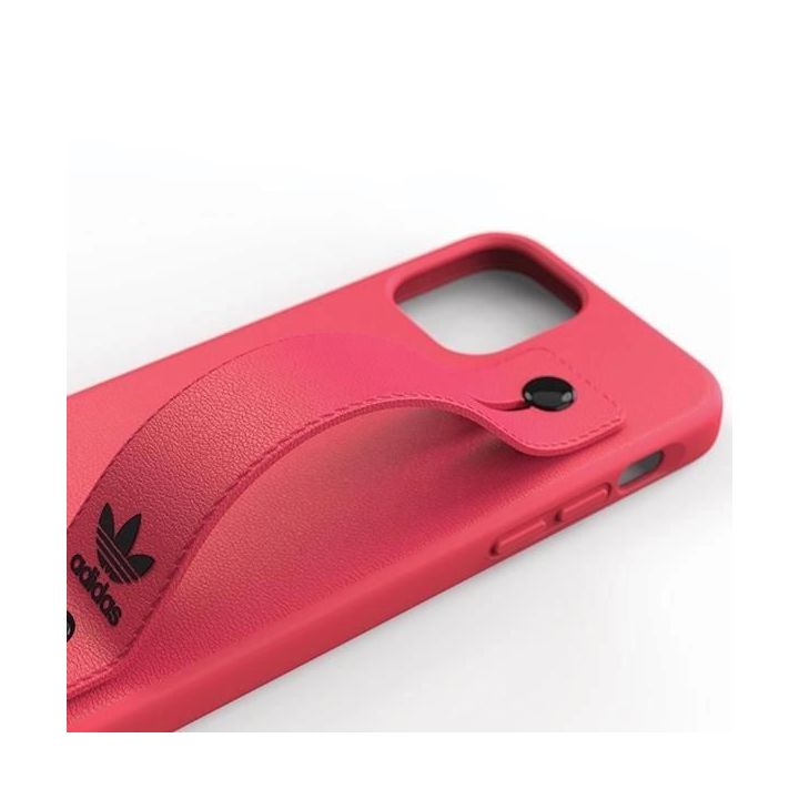 Adidas OR dėklas su dirželiu iPhone 12 / iPhone 12 Pro - rožinis