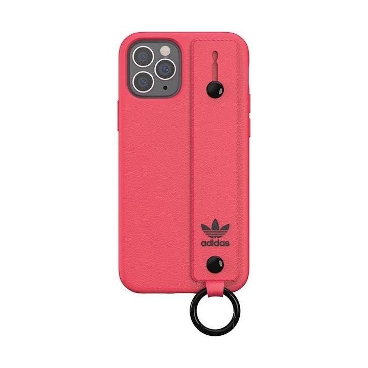 Adidas OR dėklas su dirželiu iPhone 12 / iPhone 12 Pro - rožinis