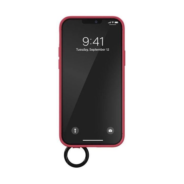 Adidas OR dėklas su dirželiu iPhone 12 / iPhone 12 Pro - rožinis