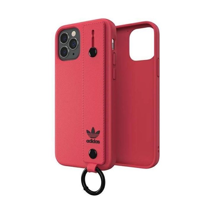 Adidas OR dėklas su dirželiu iPhone 12 / iPhone 12 Pro - rožinis