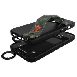 Adidas OR dėklas su dirželiu iPhone 13 Pro / iPhone 13 - juodai žalias